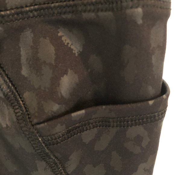 X Gottex PERFECT leopard black leggings Small - Picture 8 of 9